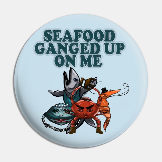 Seafood allergy Pin by Kyradem
