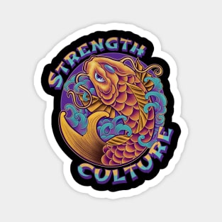 Koi Strength Culture Magnet