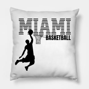 Miami Basketball Player Dunk Dunking T-Shirt and more Pillow