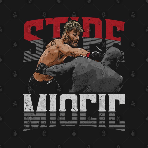 Stipe Miocic Power Punch by ganisfarhan