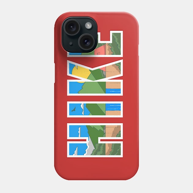 HIKE Phone Case by Artthree Studio