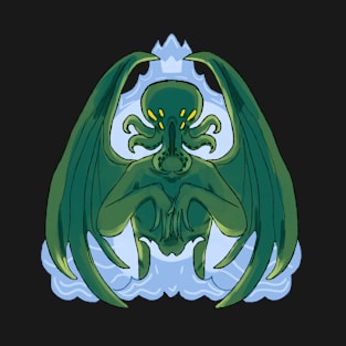 Cthulhu Emerges!!!! T-Shirt