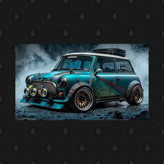 Mini Cooper by Time Travelers Nostalgia