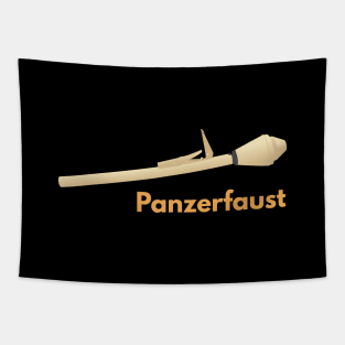 German WW2 Panzerfaust Anti-tank Weapon Tapestry