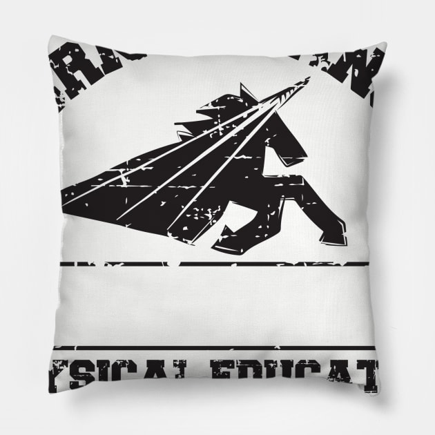 PE - Dress Out Pillow by The Unicorn Wranglers