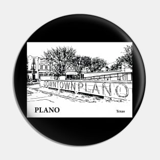 Plano - Texas Pin