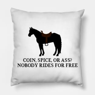 That horse is going to cost you Pillow