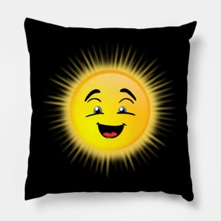 Smiling Sun Pillow