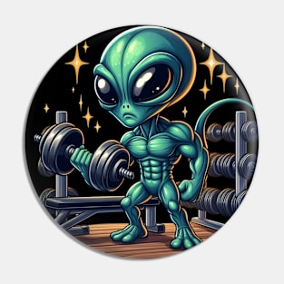 Strong alien Pin