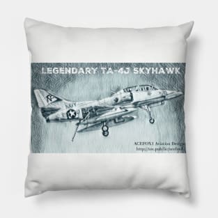 TA-4J Skyhawk landing config Pillow