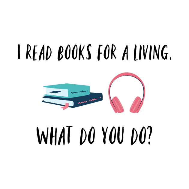 I read books for a living by Audiobook Empire