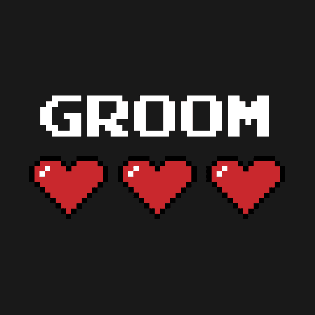 Groom Pixel Heart by fishbiscuit