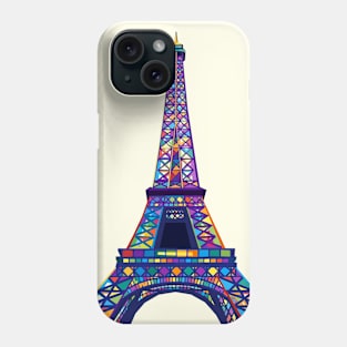 Eiffel Tower Wpap Art Phone Case