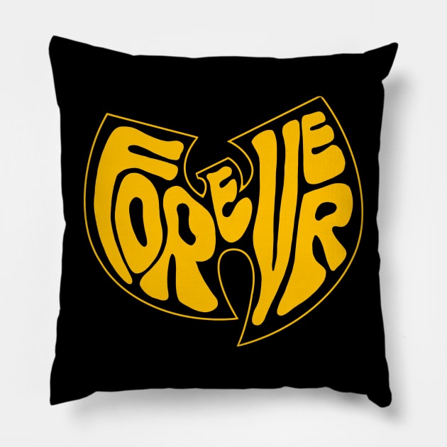 Wutang Forever Pillow by Moza Design