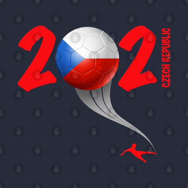 Czech Republic Euro Soccer 2021 by DesignOfNations