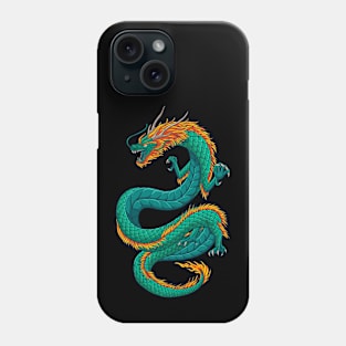 Japanese fantasy dragon Phone Case