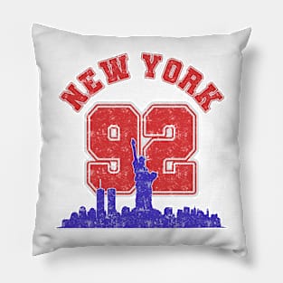 New York Vintage Varsity 92 Pillow