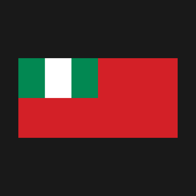 Nigerian Civil ensign by Wickedcartoons