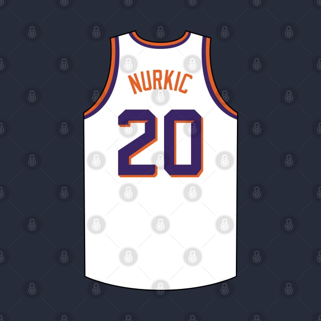 Jusuf Nurkic Phoenix Jersey Qiangy by qiangdade