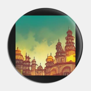 Kolkata | Comics style Pin