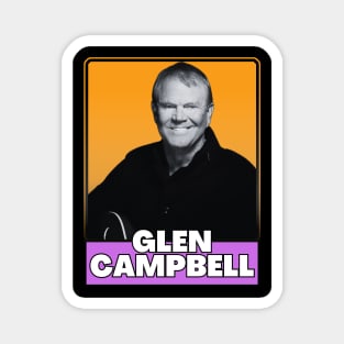 Glen campbell (retro) Magnet