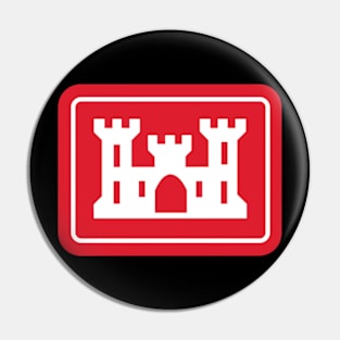 U.S. Army Corps of Engineers Logo Pin