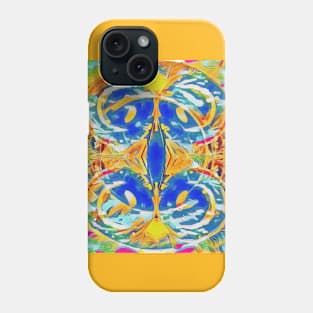 Yellow Pychodelic Phone Case