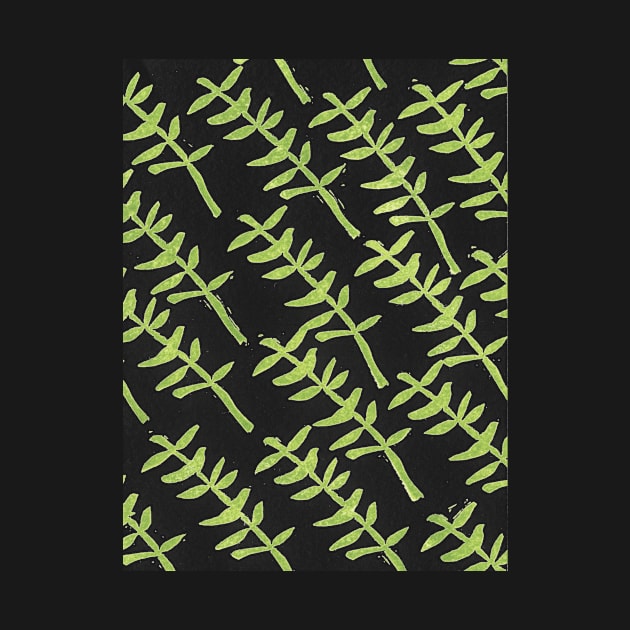 Green Branches by ellenmueller