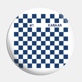 Tony Kanaan Racing Flag Pin