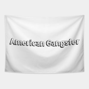 American Gangster // Typography Design Tapestry