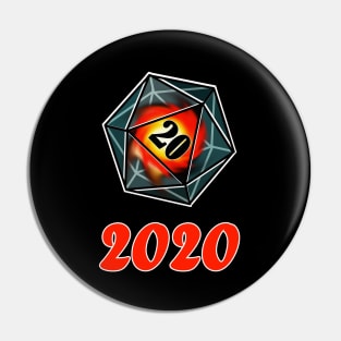 2020 could still be a 20 if you're a dnd fan Pin