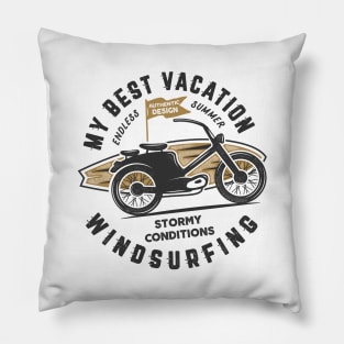 Best Vacation - Windsurfing Pillow