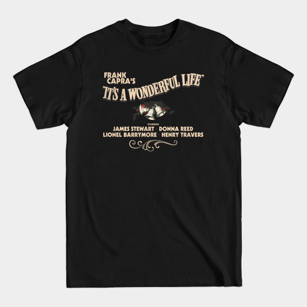 Discover It's a Wonderful Life Title Screen - Its A Wonderful Life - T-Shirt