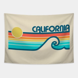 California Wave Tapestry