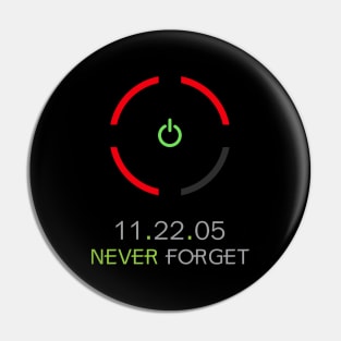 Never Forget - The Red Ring of Death Pin