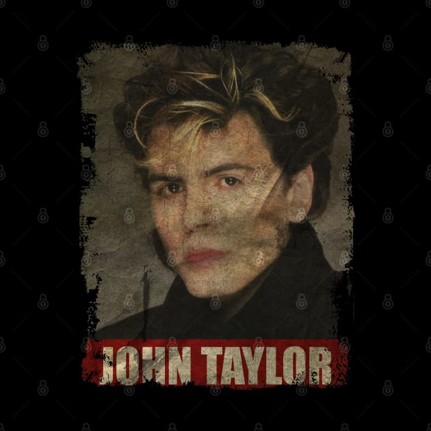 TEXTURE ART-John Taylor - RETRO STYLE 1 by ZiziVintage