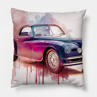 Alfa Romeo 6C color splash Pillow