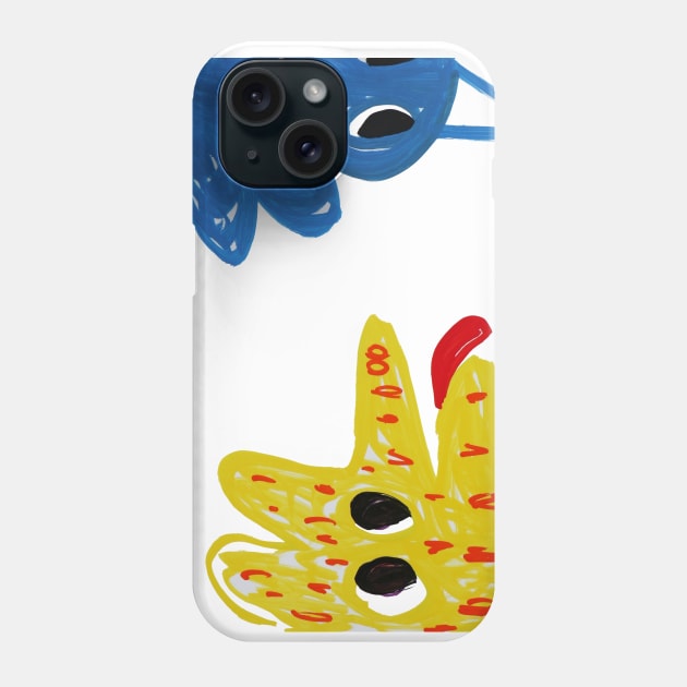 animals Phone Case by Angel Rivas