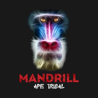 Ape Tribal (Mandrill) T-Shirt