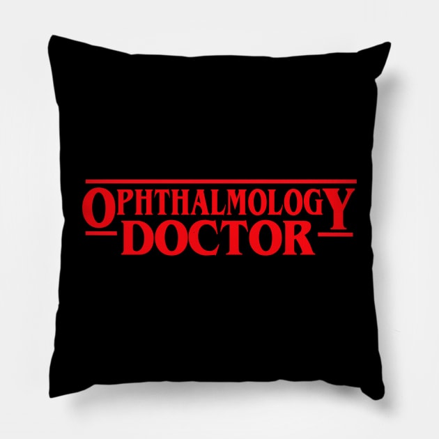 Ophthalmology doctor Pillow by Dr.Bear