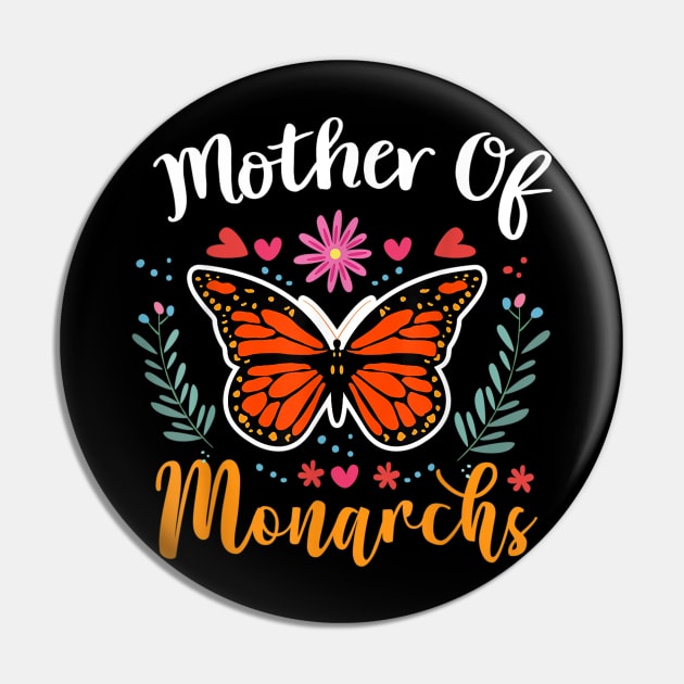 Mother of Monarchs, Mothers Day Monarch Butterfly Gift Pin by Kingostore