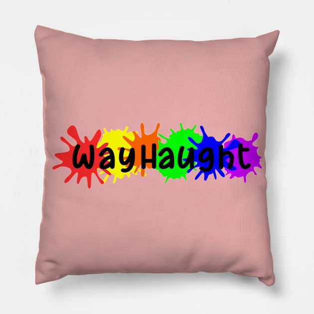 Wayhaught - Wynonna Earp Pillow by LiveLoveBe