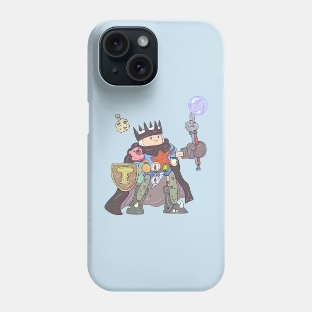 Adventure Time - Dungeon Finn Phone Case by surfinggiraffecomics