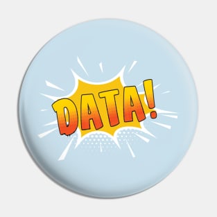 Data Pow Funny Data Analytics Data Engineering for a Data Scientist Pin