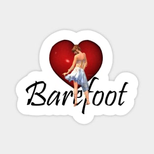 Barefoot Dancing Magnet