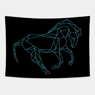 horse outline design Tapestry