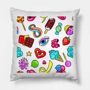 Cute candy fun pattern Pillow