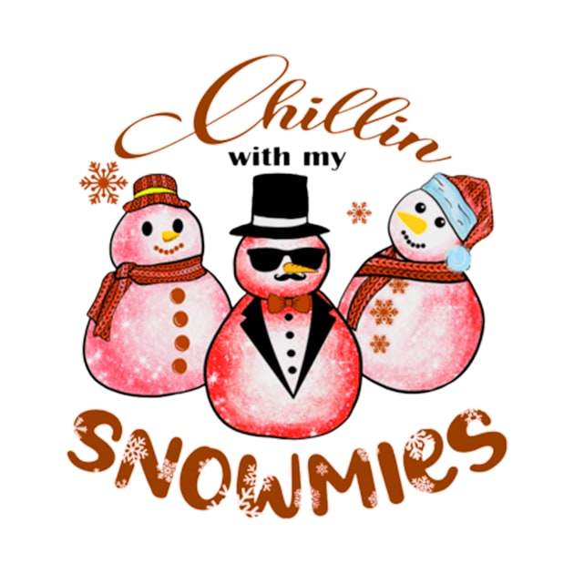 Chillin with my Snowmies | Merry Christmas by marklaunch