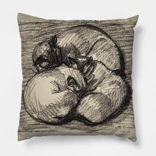 The Cats: Tsching, Batzar and Blanc-Blanc Pillow