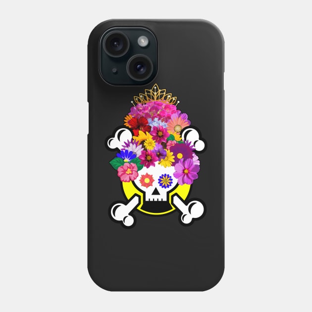 Copy of  design based on the tradition of commemorating the dead in Mexico style. Phone Case by JENNEFTRUST